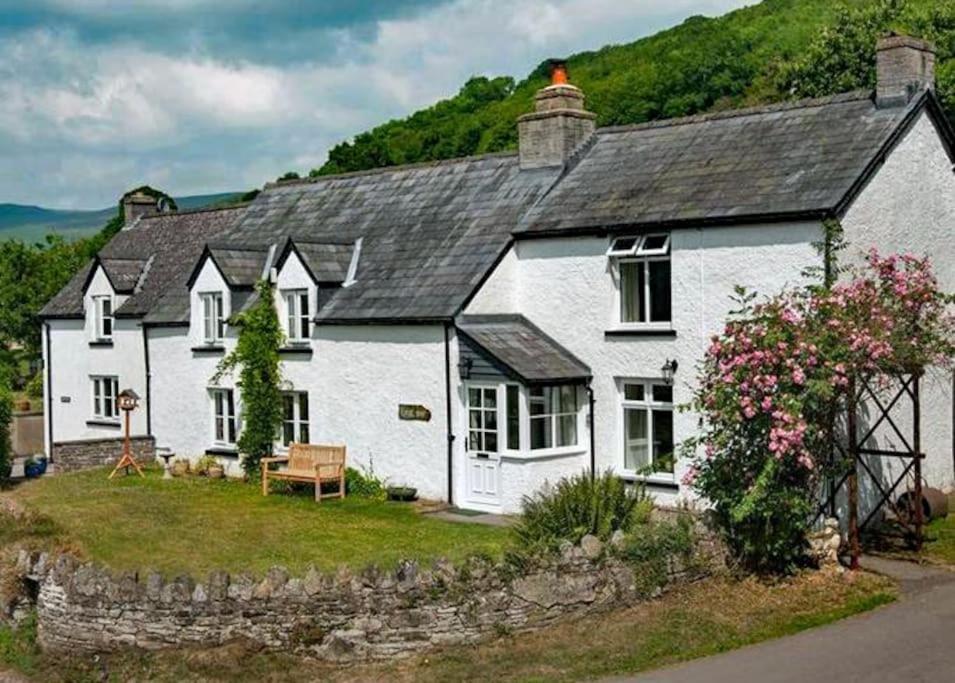 Scenic Welsh Cottage In The Brecon Beacons คริกเฮาเวลล์ ภายนอก รูปภาพ